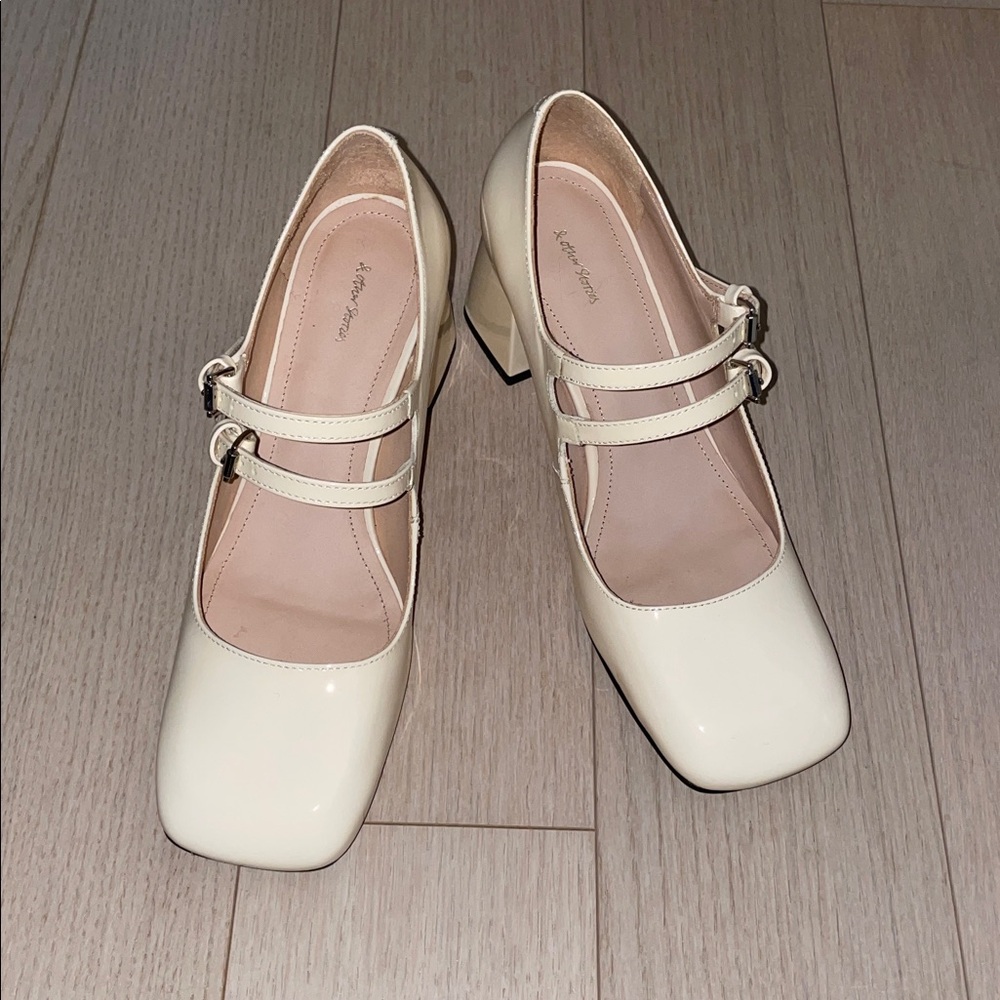NWOT & Other Stories Patent Leather Mary Jane Pumps - Picture 2 of 5
